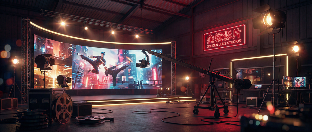 九一官网影视传媒视频制作现场
